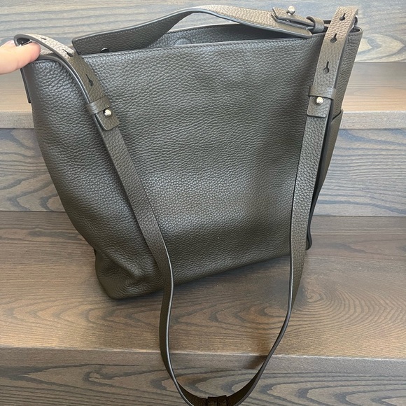 All Saints Mast Tote Shoulder Bag in Musk Brown - Picture 4 of 16